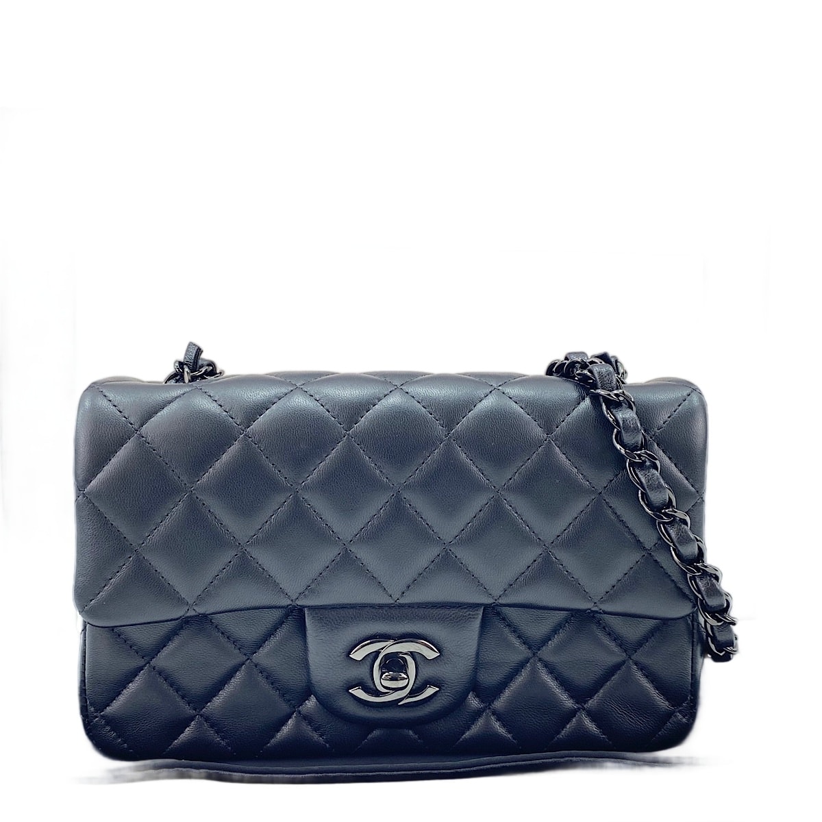 シャネル CHANEL ラムスキン ミニマトラッセ ショルダーバッグ【中古】