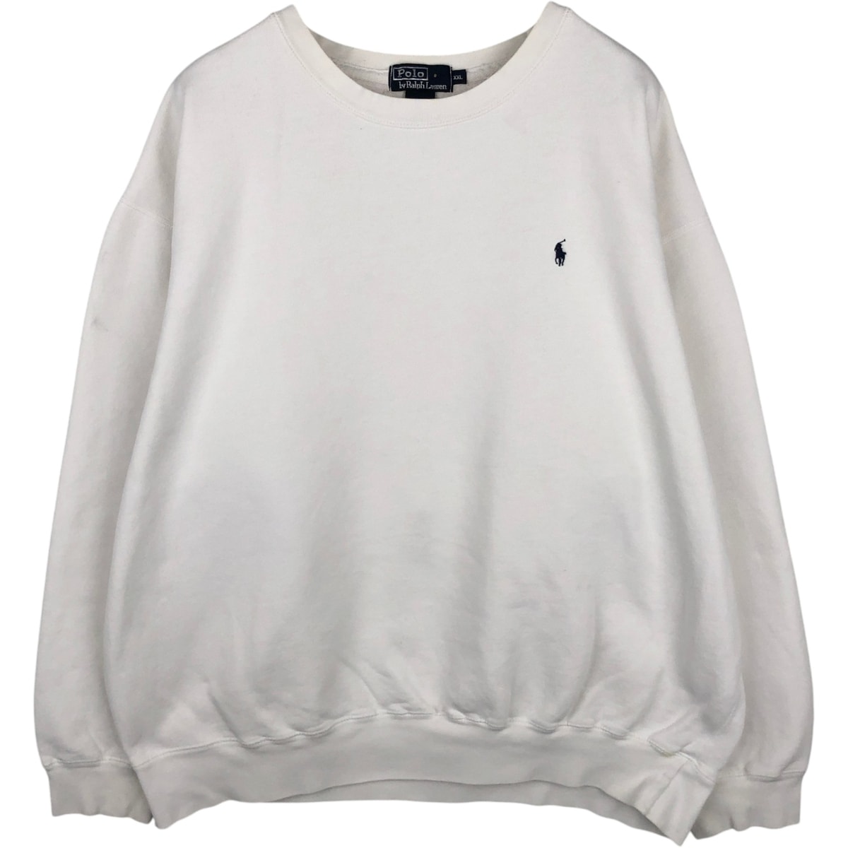 古着 ラルフローレン Ralph Lauren POLO by Ralph Lauren ワンポイントロゴスウェットシャツ トレーナー メンズXXL相当/eaa630485