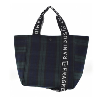 FRAGMENT x Ramidus 2024Aw Holiday Box Tote Bag M "Green"