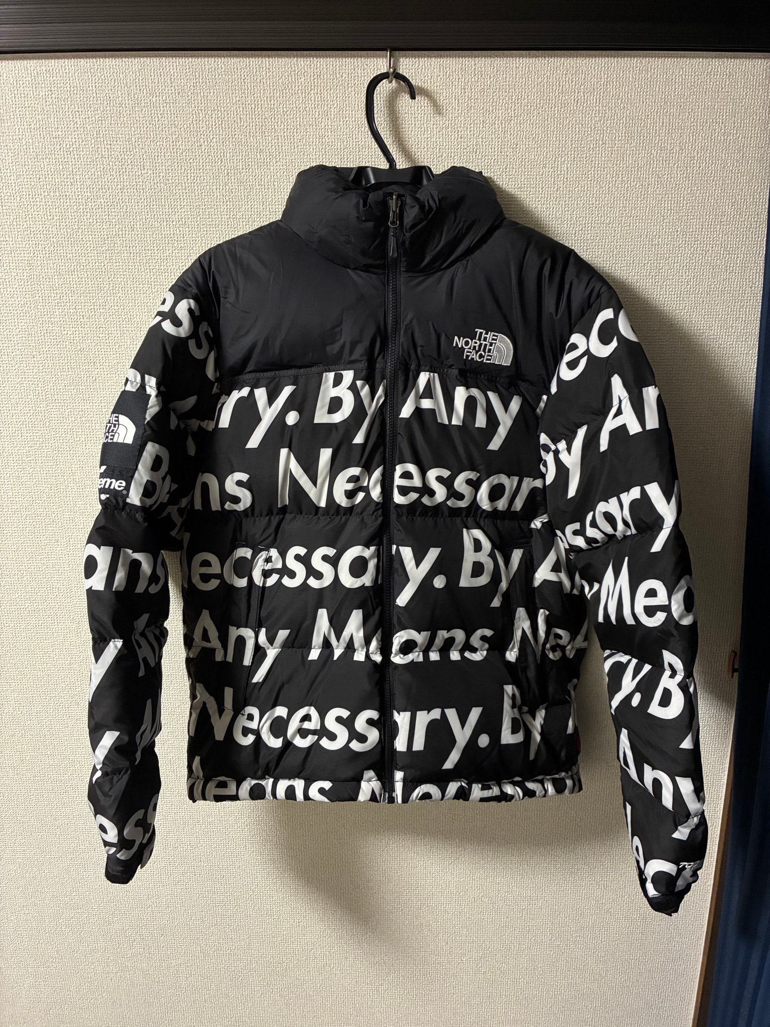 Supreme x The North Face By Any Means Nuptse Jacket "Black"
