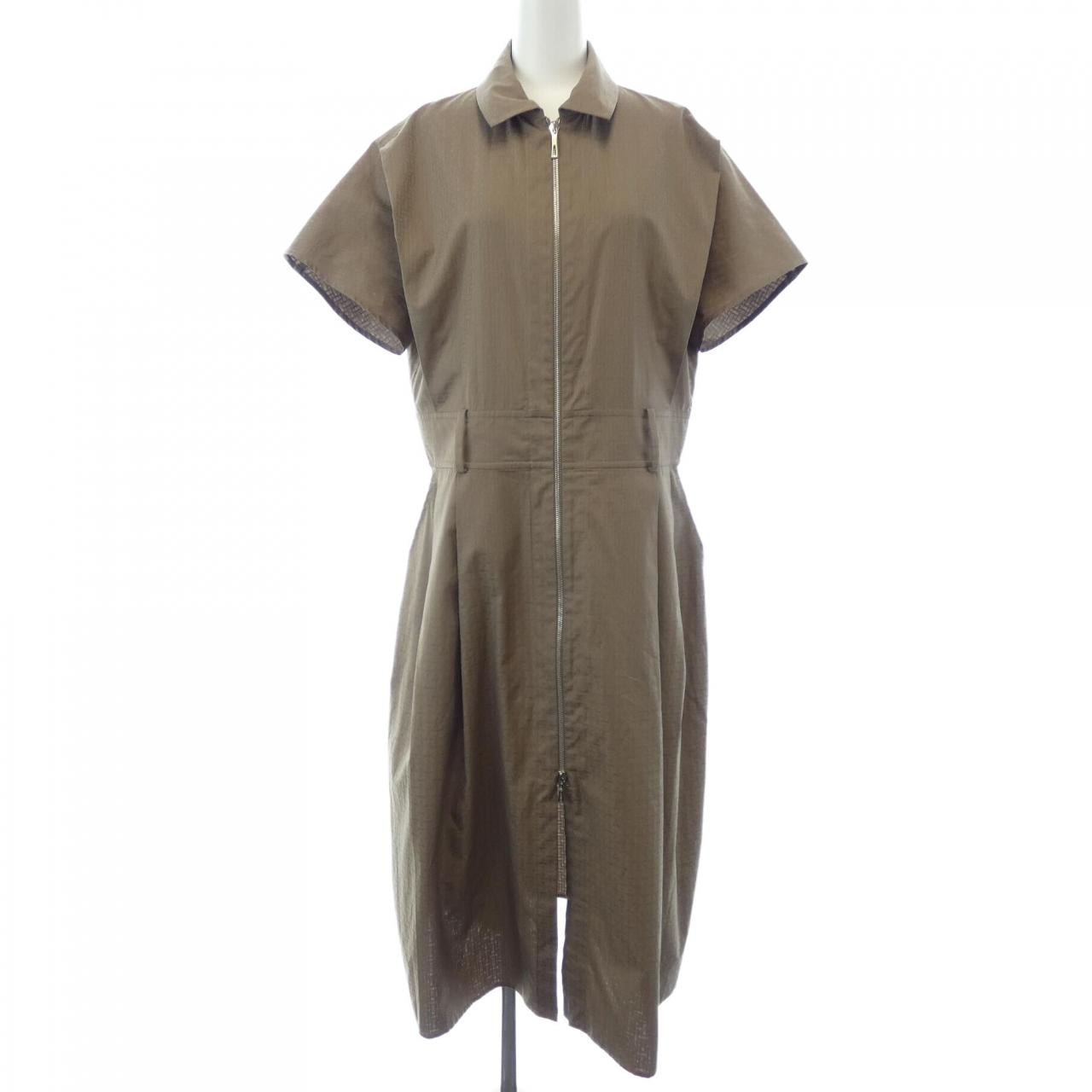 エルメス HERMES モザイク MOSAIQUE ジップアップドレス 4E0532DB ワンピース