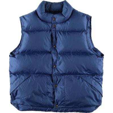 古着 90~00年代 エルエルビーン L.L.Bean OUTDOORS グースダウンベスト メンズL相当 ヴィンテージ スナップボタン/evb033155