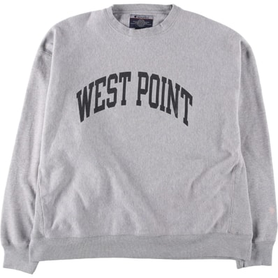 古着 00年代 チャンピオン Champion WEST POINT カレッジスウェットシャツ トレーナー メンズXXL相当/eaa605405