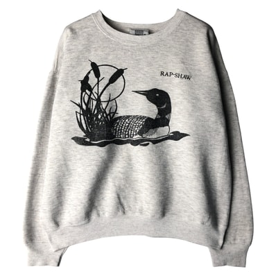 古着 90年代 リー Lee ハシグロアビ アニマル柄 アニマル スウェットシャツ トレーナー USA製 メンズL相当 ヴィンテージ/eaa596495