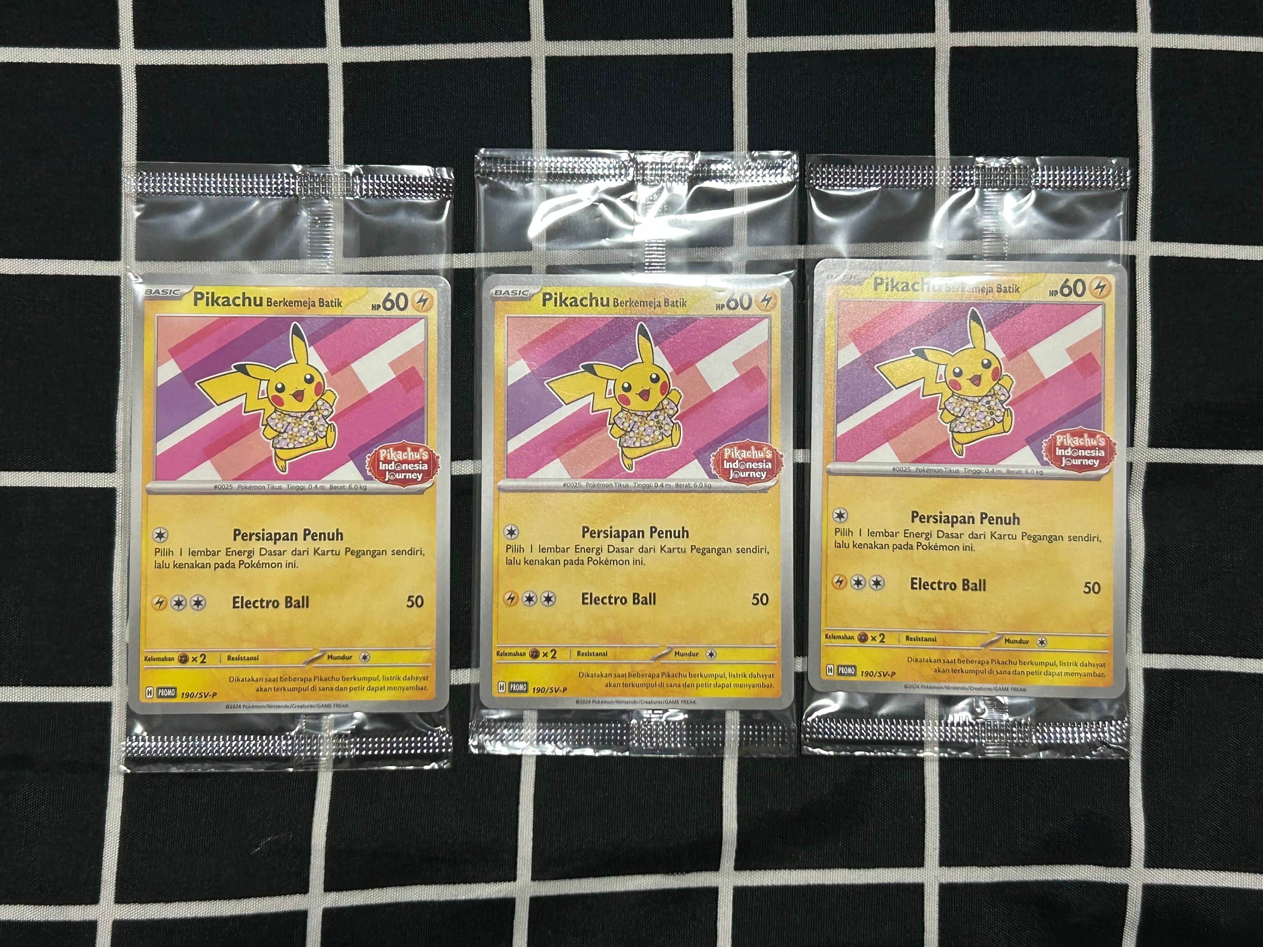【PSA10】バティックシャツ ピカチュウ インドネシア 190/sv-p PSA10】 バティックシャツのピカチュウ 《インドネシア語/ピカチュウ柄