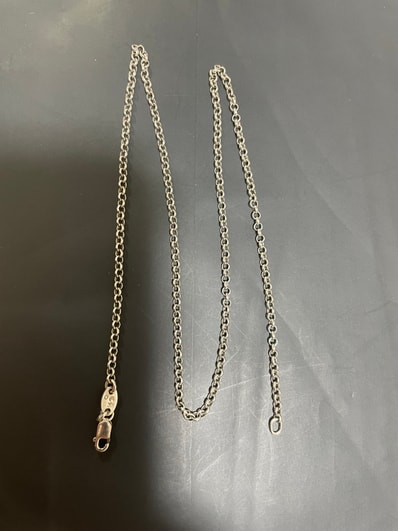 Chrome Hearts Roll Chain Necklace "Silver"