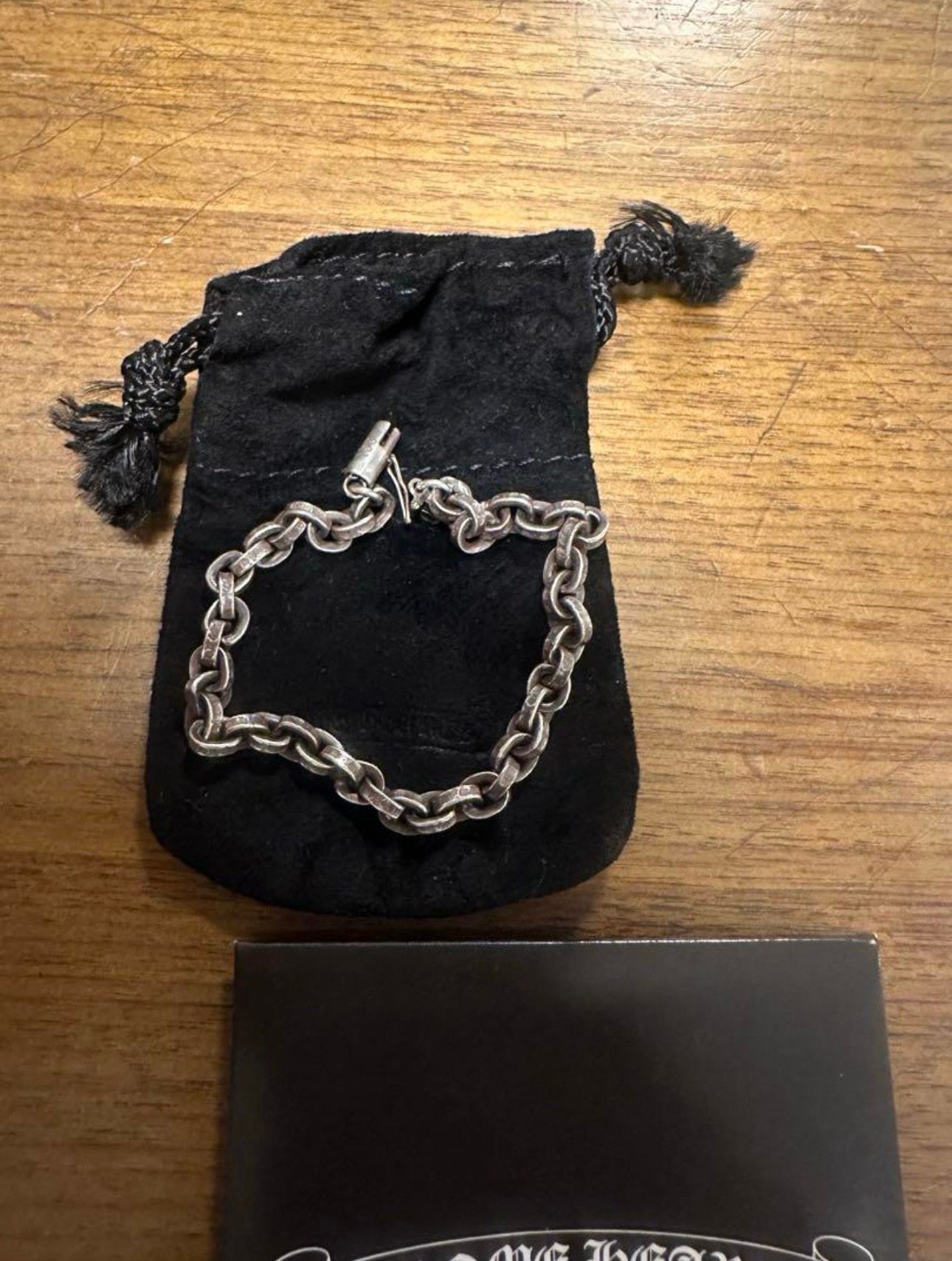 Chrome Hearts Paper Chain Bracelet "Silver"