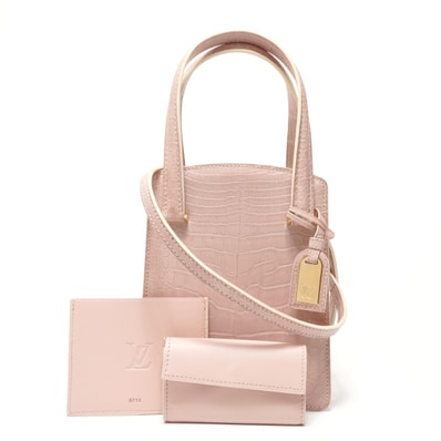 ヴィトン LV スペシャルオーダー エキゾチックレザー 2WAY ハンドバッグ【中古】