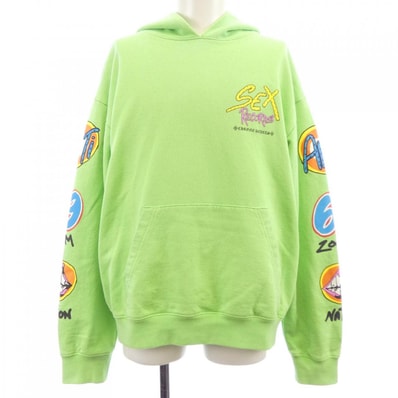 Chrome Hearts Matty Boy Sex Records Hoodie "Citrus Green"