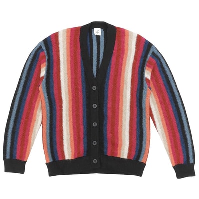 ロク 美品 ALPACA STRIPE CARDIGAN トップス レディース マルチカラー 8628-199-0097 ―