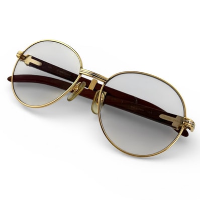 人気 カルティエ サングラス ゴールド レディース 55⬜︎18