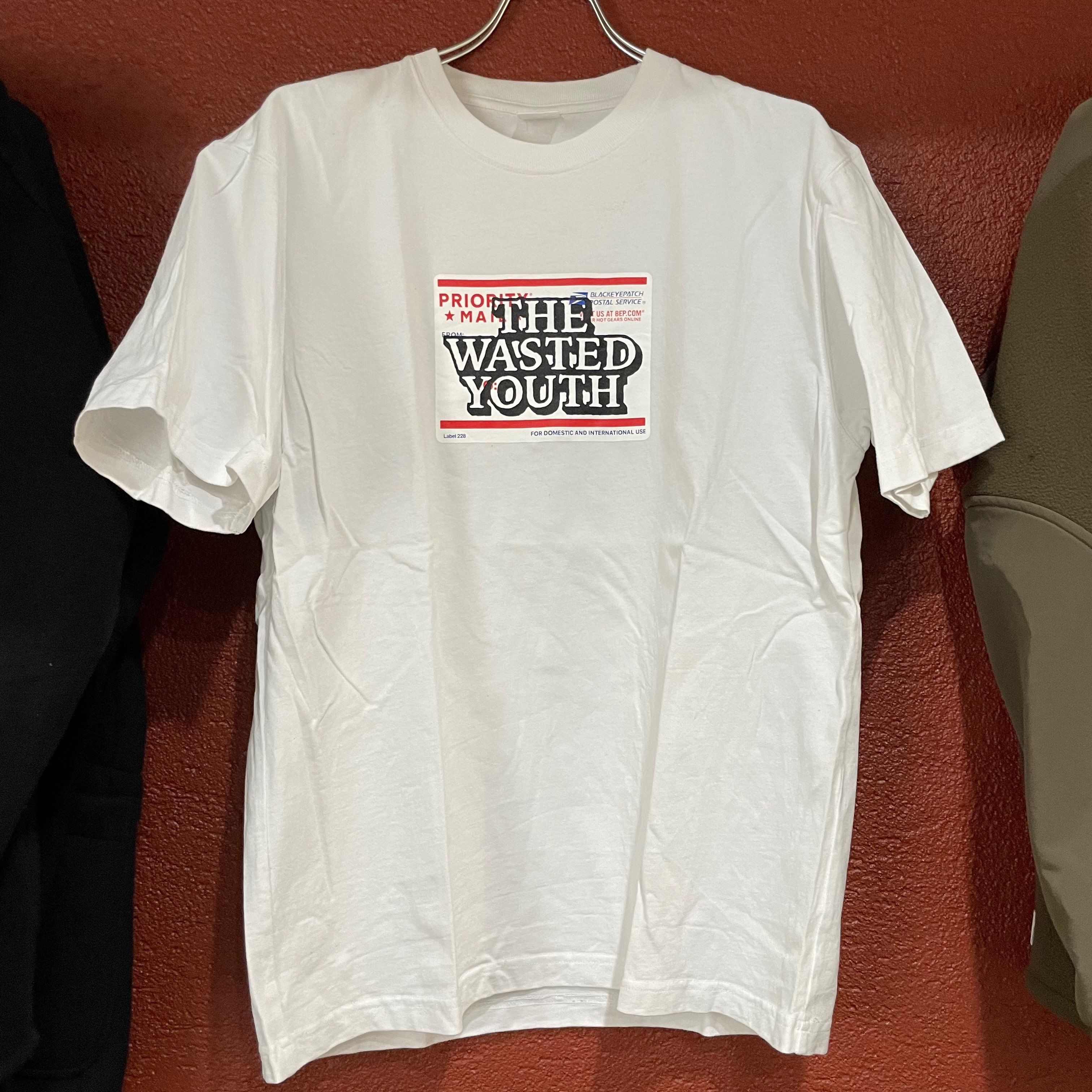 BlackEyePatch x Wasted Youth PRIORITY LABEL TEE "White" / VERDY