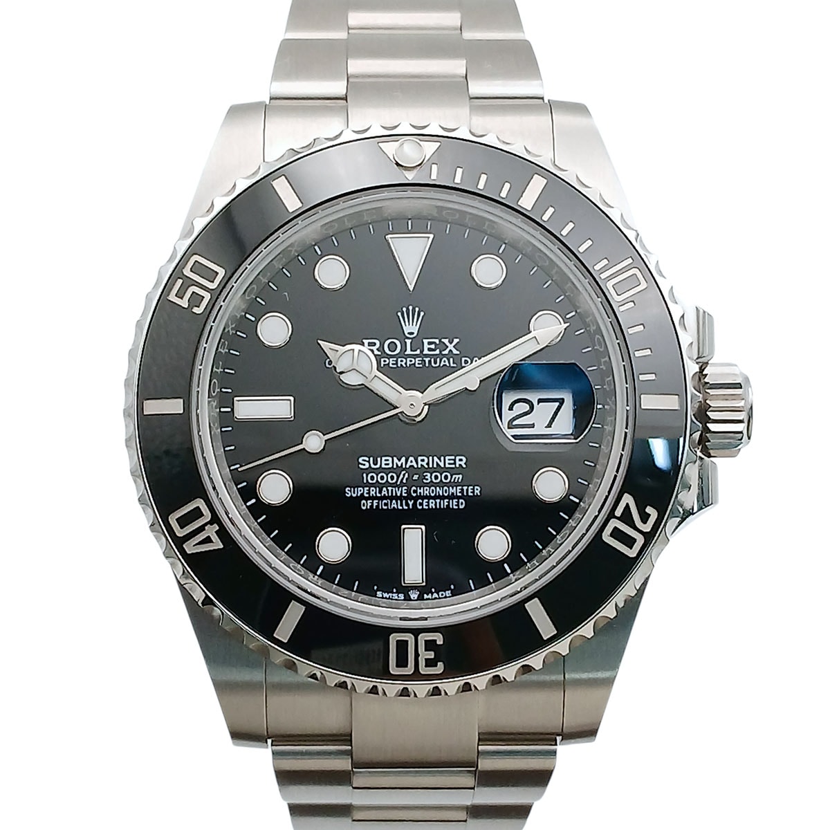 ROLEX ロレックス サブマリーナー デイト 腕時計 126610LN ステンレススチール ブラック  メンズ【中古】