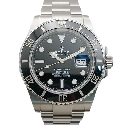 ROLEX ロレックス サブマリーナー デイト 腕時計 126610LN ステンレススチール ブラック メンズ【中古】