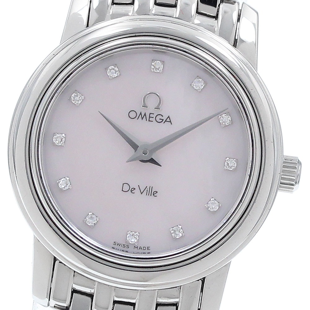 オメガ デビル プレステージ 4570.78 レディース 【中古】