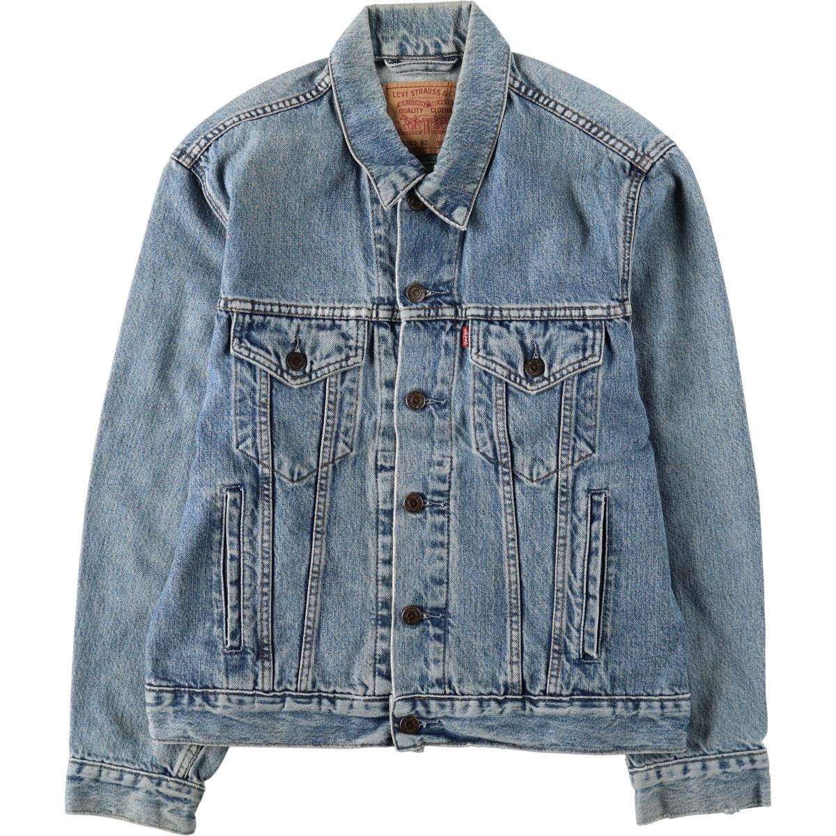 古着 90年代 リーバイス Levi's 70503-0216 デニムジャケット Gジャン メンズS相当 ヴィンテージ/eaa671002