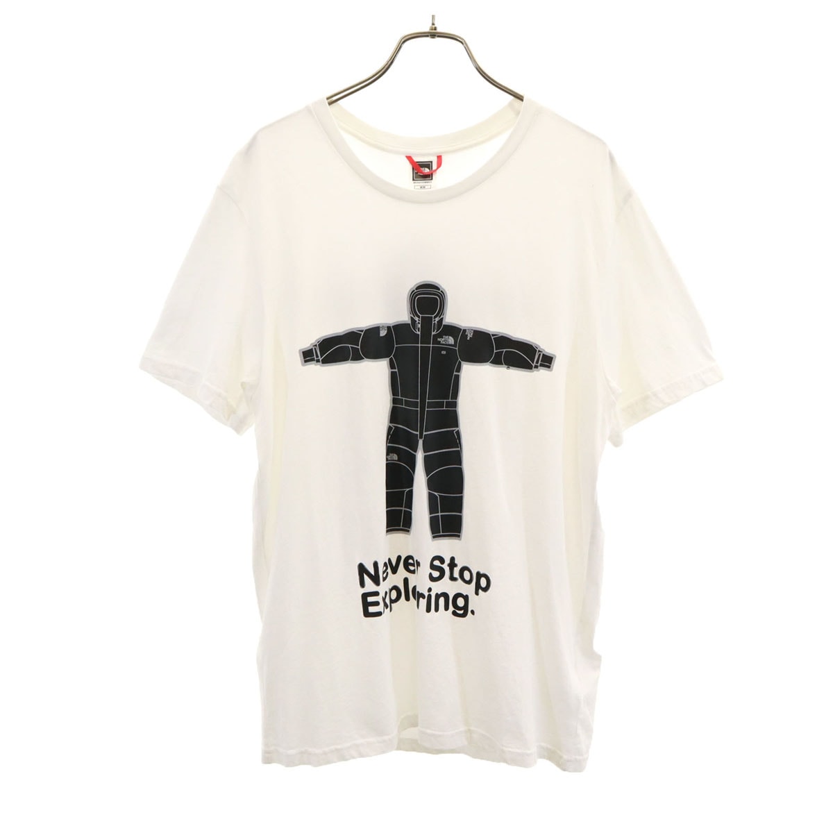 THE NORTH FACE ノースフェイス 半袖 Tシャツ M ホワイト F18MC83 アウトドア