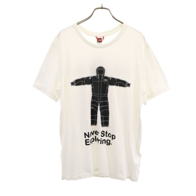 THE NORTH FACE ノースフェイス 半袖 Tシャツ M ホワイト F18MC83 アウトドア