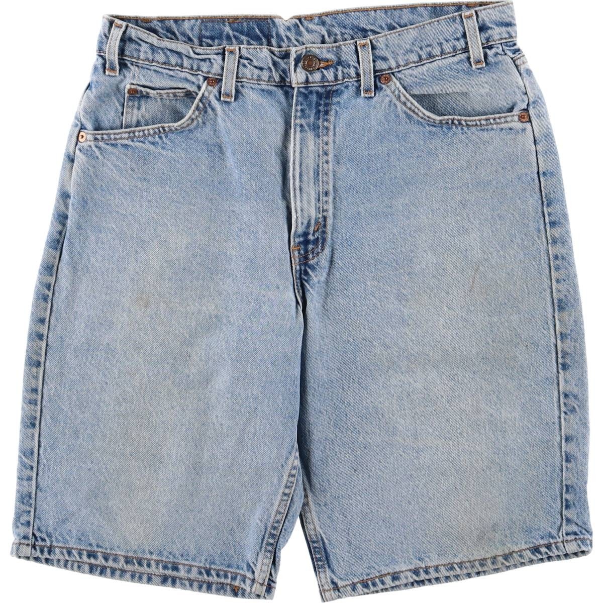 古着 90年代 リーバイス Levi's 550 RELAXED FIT オレンジタブ デニムショーツ ハーフパンツ ジョーツ メンズw33相当 ヴィンテージ/eaa578308
