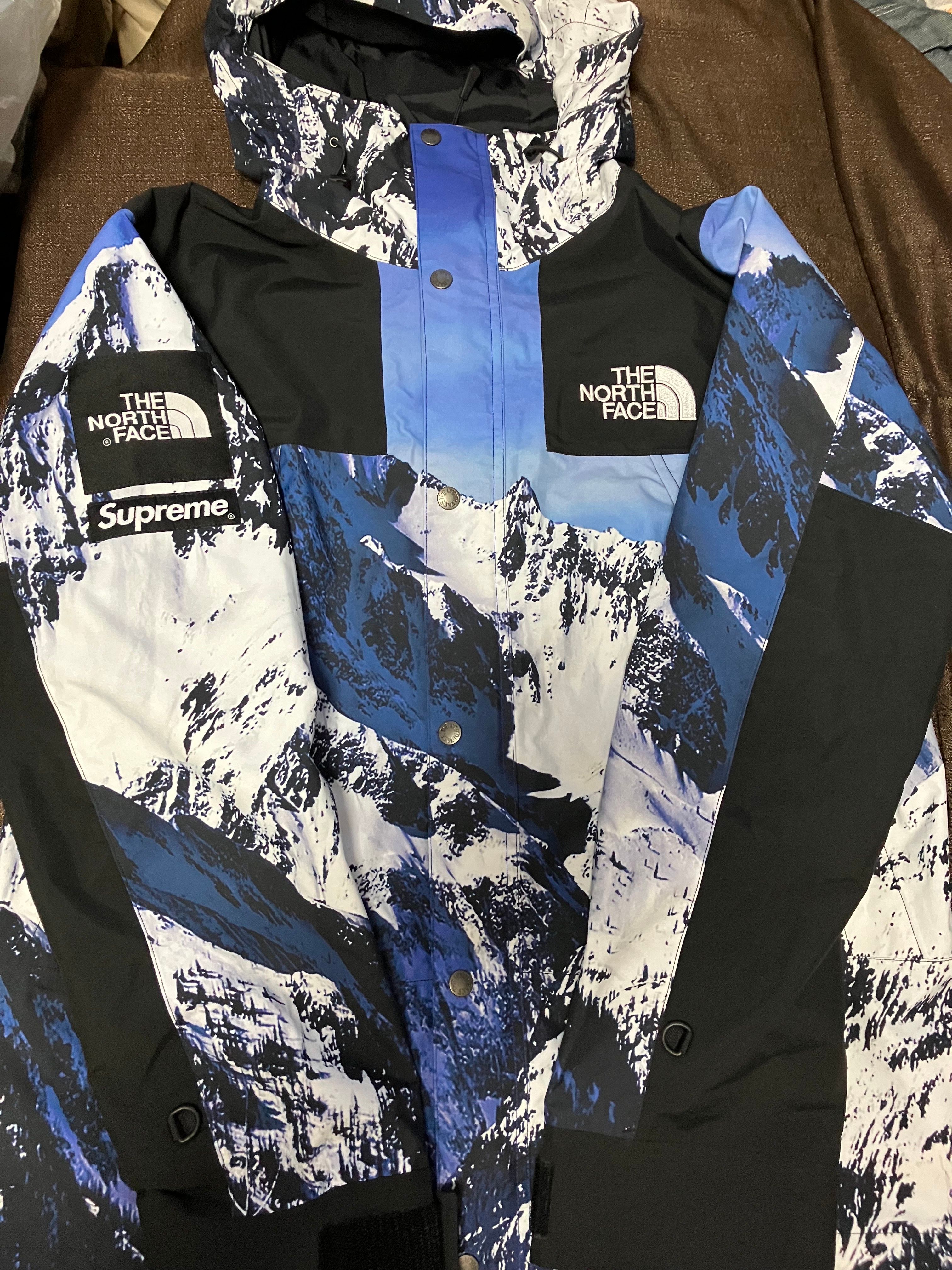 Supreme x The North Face Mountain Parka "Blue"