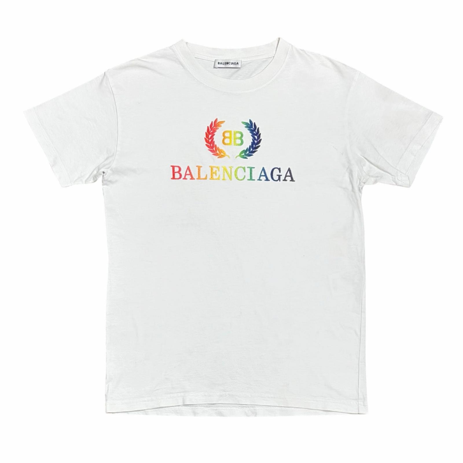 【中古】バレンシアガ　BALENCIAGA Tシャツ（レディース） 中古・古着通販】BALENCIAGA (バレンシアガ) Logo Medium Fit Tee ロゴ