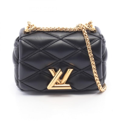 ルイ・ヴィトン LOUIS VUITTON PICO GO-14 マルタージュ ノワール ショルダーバッグ バッグ レザー レディース ブラック系 M23625 【中古】
