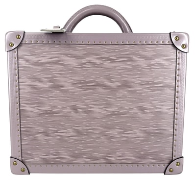 LOUIS VUITTON ルイヴィトン トランク コトヴィル35 スペシャルオーダー エピレザー パープル 紫
ゴールド金具 レディース【中古品】