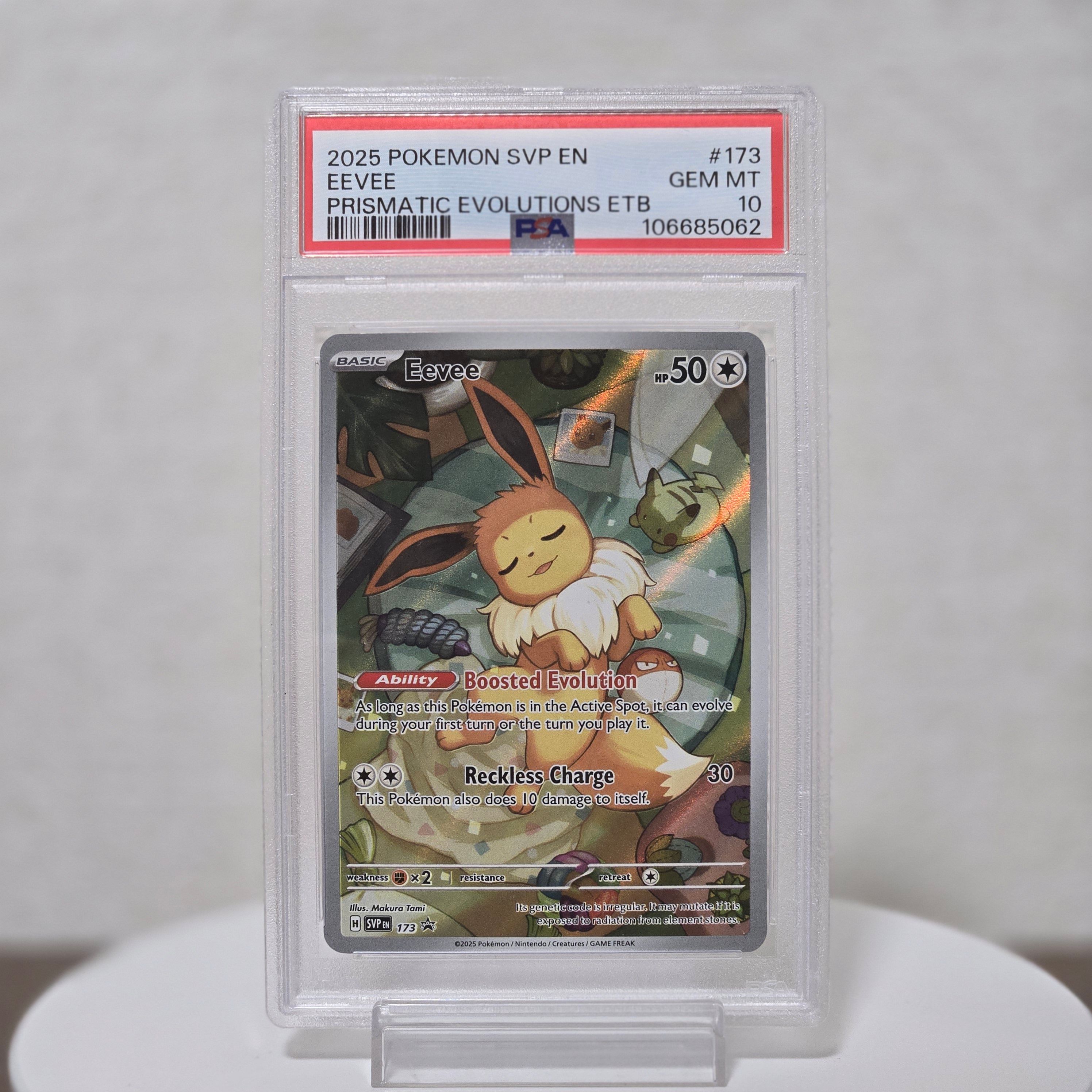 イーブイ P [SVP EN 173]【英語版】(スカーレット&バイオレット「プリズマティックエボリューションズ エリートトレーナボックス」)