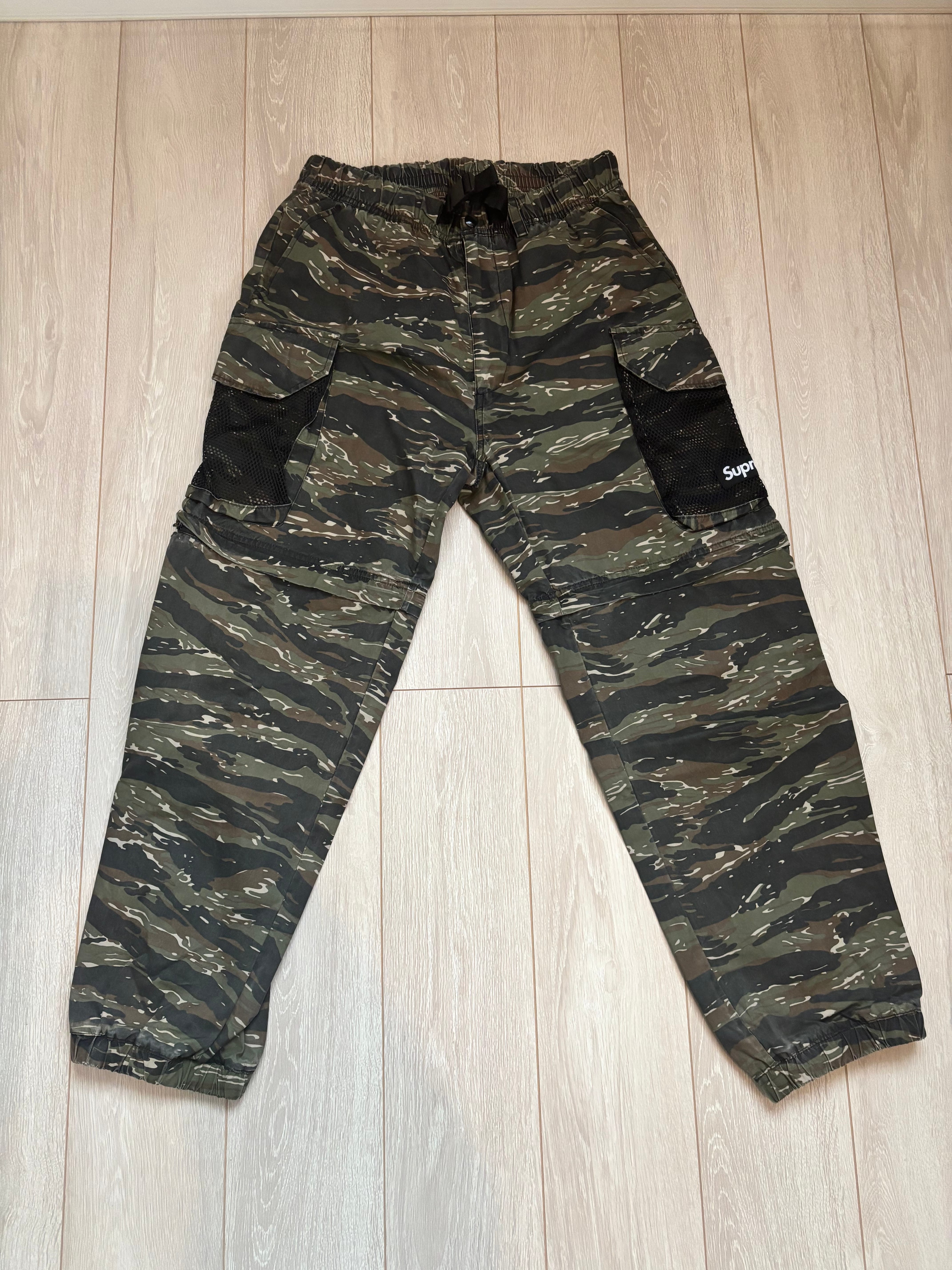 Supreme Mesh Pocket Belted Cargo Pant "Camo"
