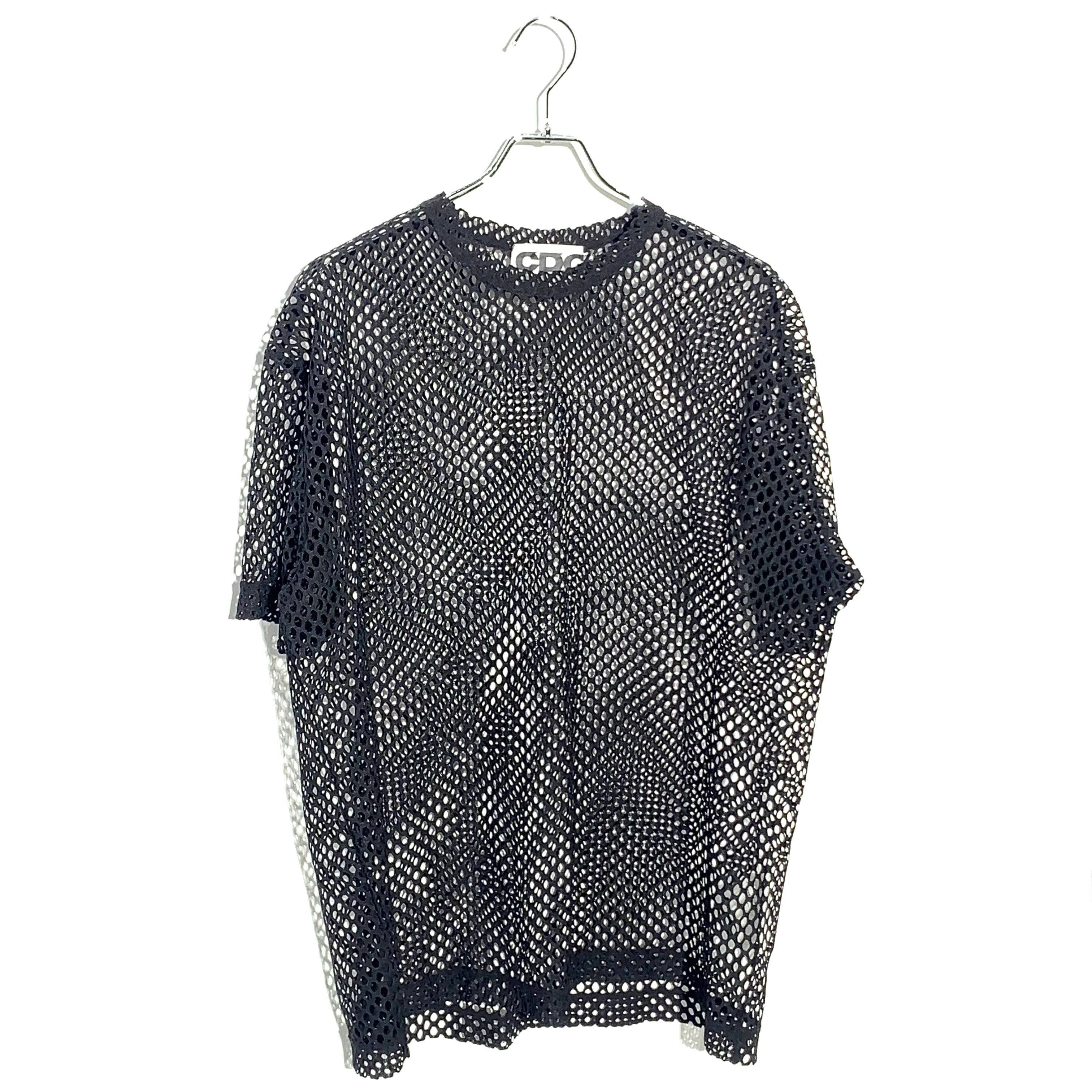 CDG by COMME des GARCONS 24SS OVERSIZED MESH T-SHIRT Black