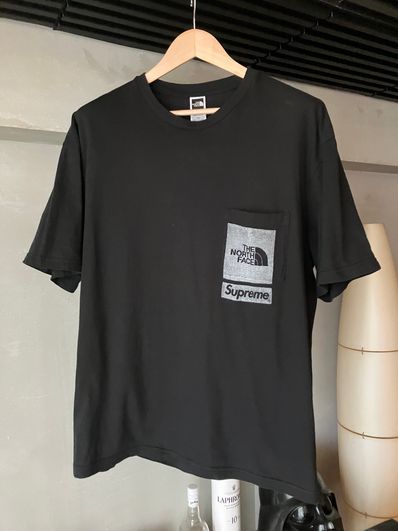 Supreme x The North Face Printed Pocket Tee "Black"