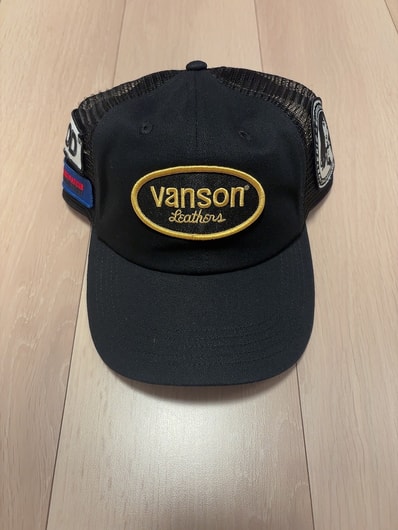 Supreme x HYSTERIC GLAMOUR Vanson Leather Mesh Back 6-Panel "Black"