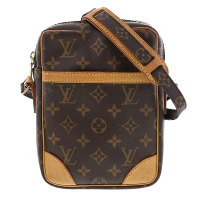 LOUIS VUITTON ルイ・ヴィトン モノグラム ダヌーブ ショルダーバッグ M45266 ブラウン レディース【中古】