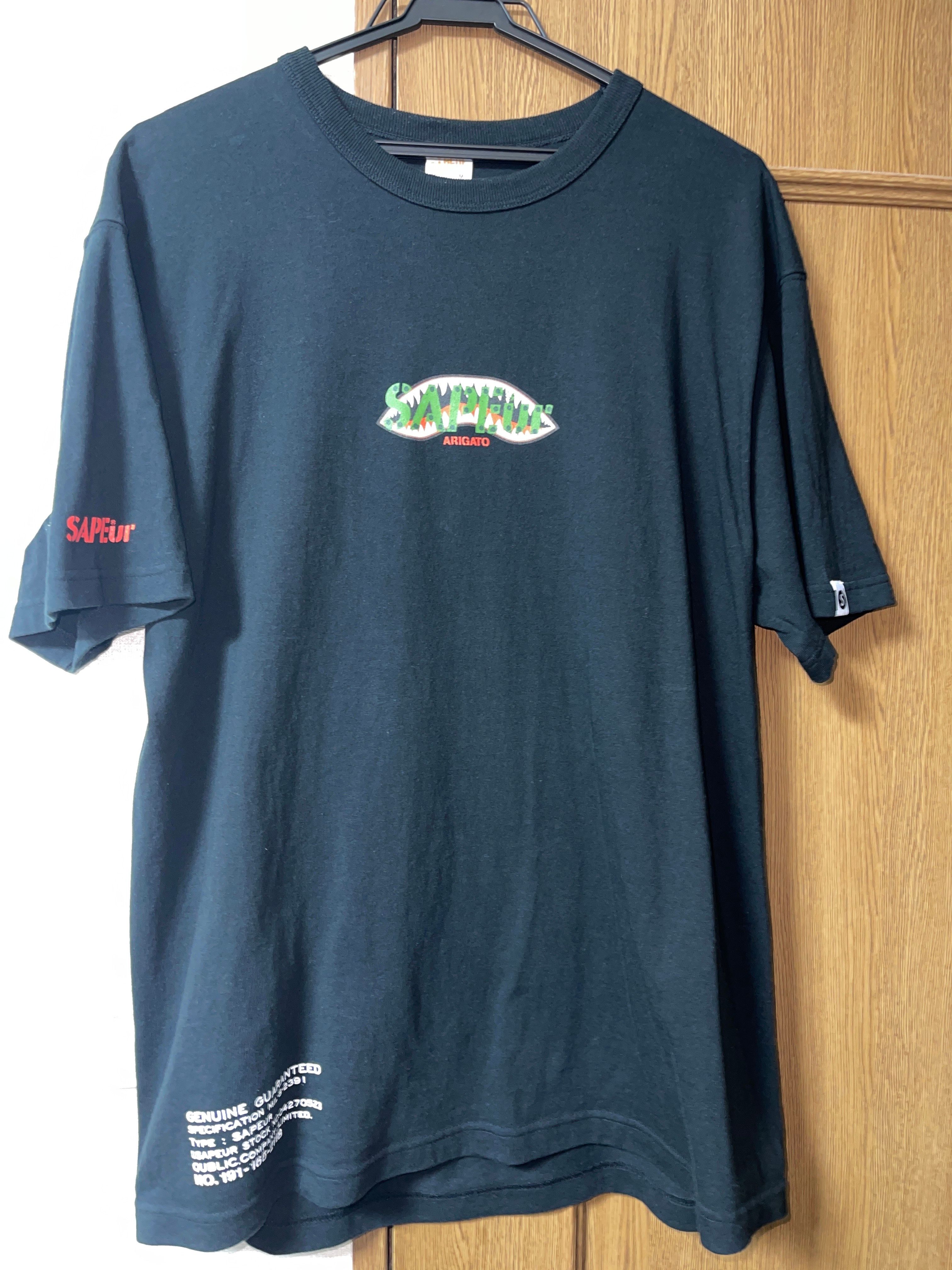 SAPEur Shark Mouth S/S Tee "Black"