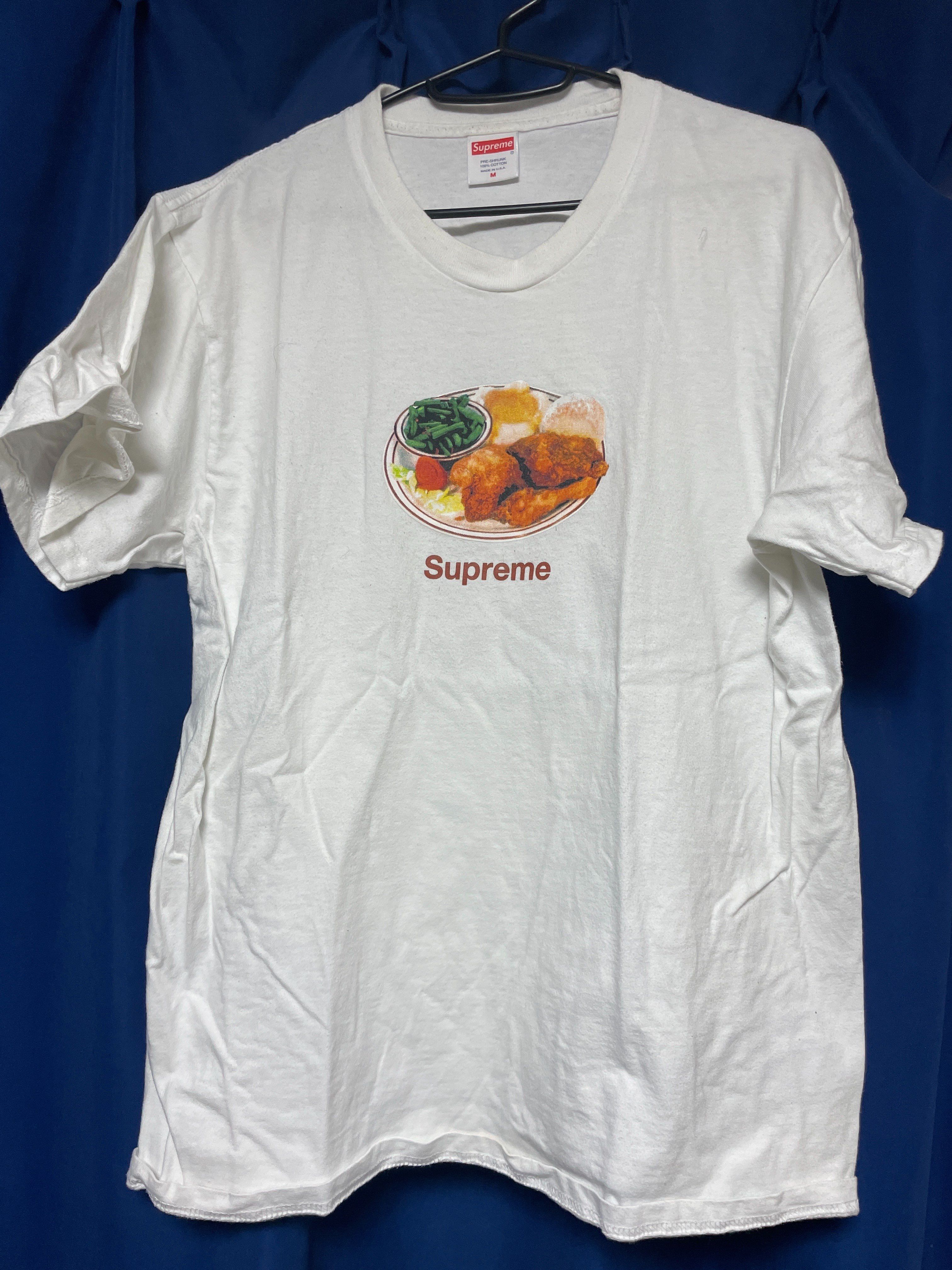 Supreme Chicken Dinner Tee "White"