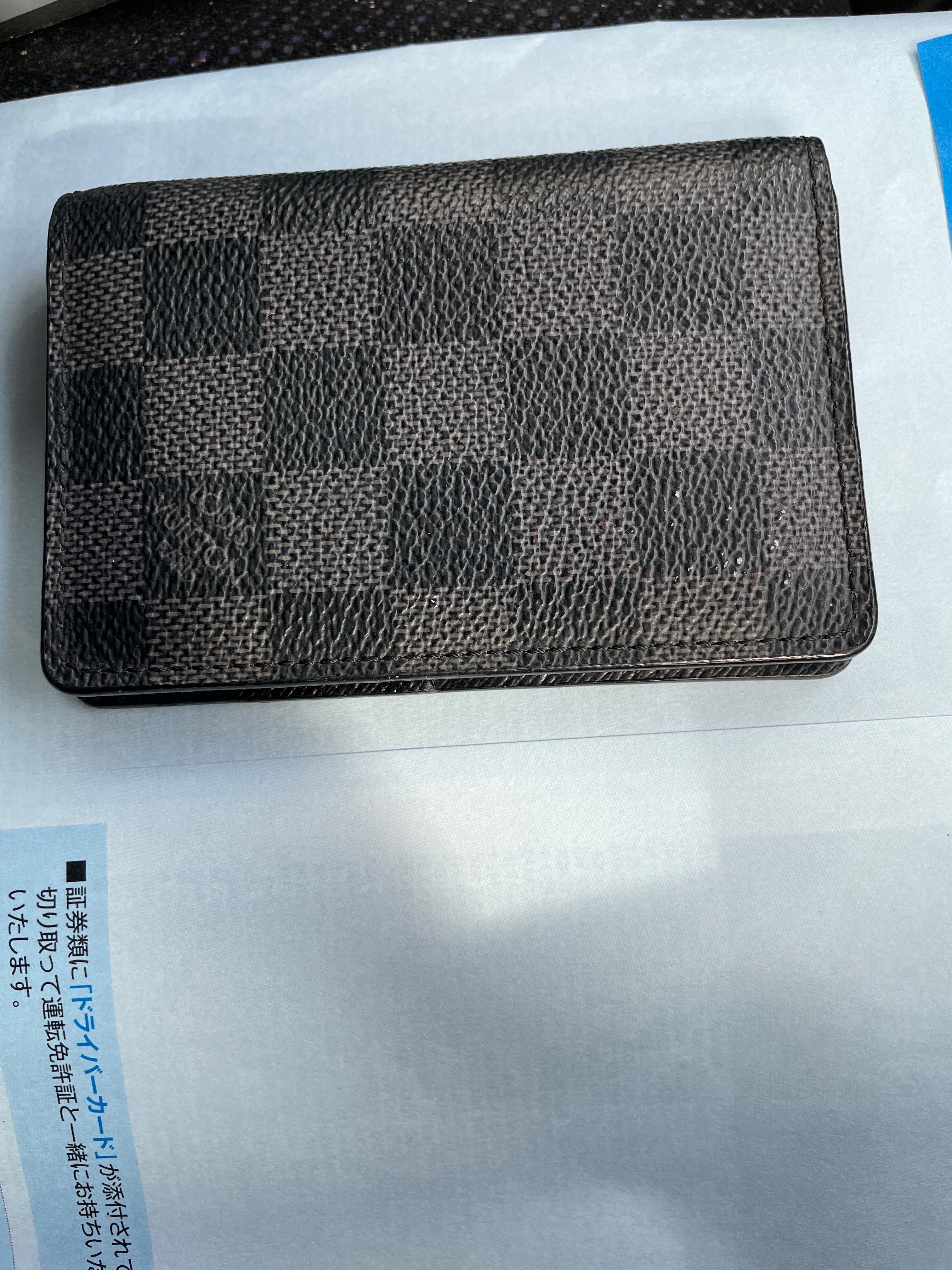 Louis Vuitton Organizer de Poche Damier Graphite