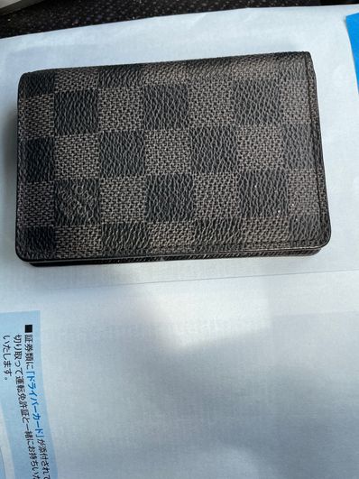 Louis Vuitton Organizer de Poche Damier Graphite