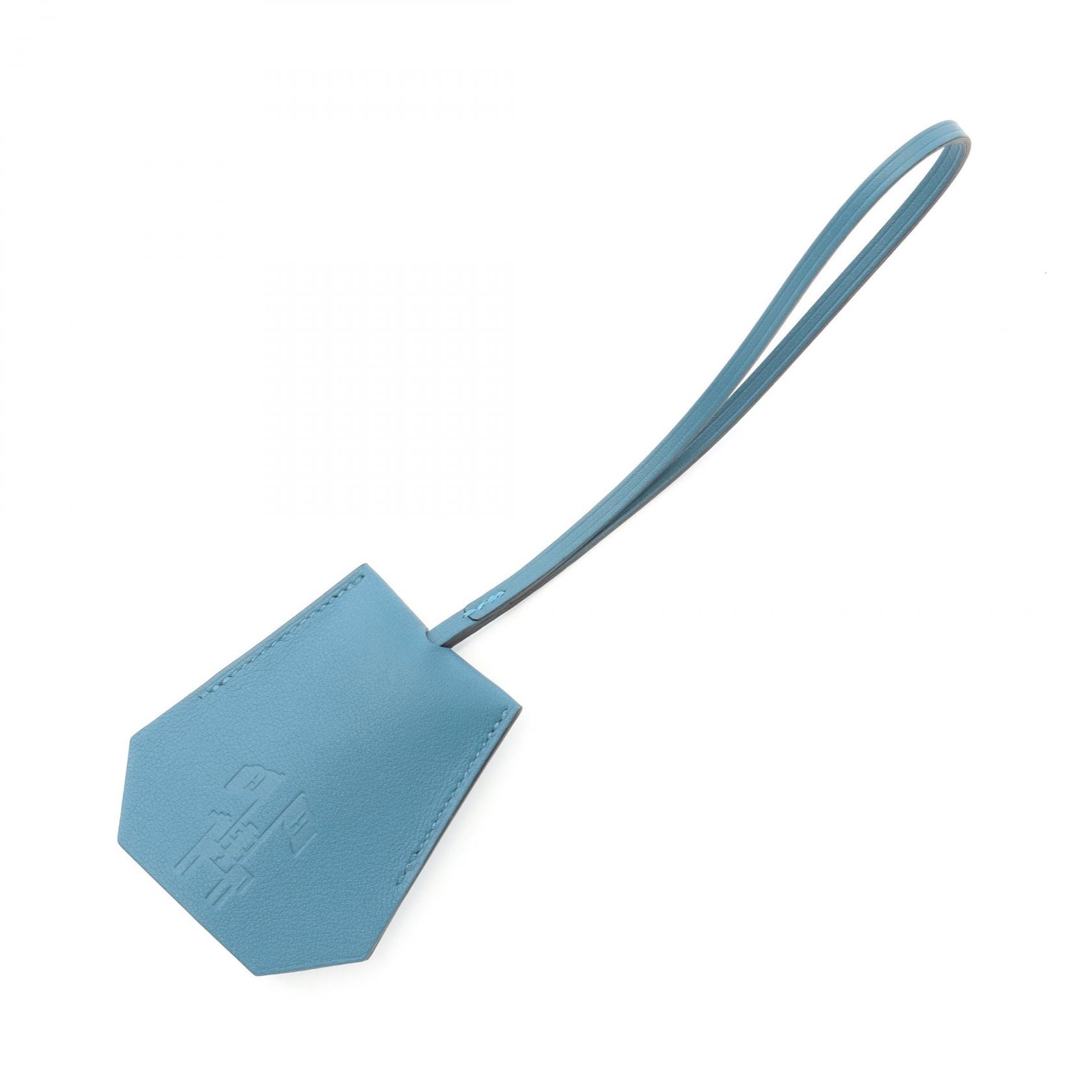 エルメス HERMES クロシェット イヤーズギフト チャーム アクセサリー レザー ヴォースイフト ヴォースイフト マラカイト レディース グリーン系 【中古】