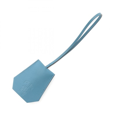 エルメス HERMES クロシェット イヤーズギフト チャーム アクセサリー レザー ヴォースイフト ヴォースイフト マラカイト レディース グリーン系 【中古】