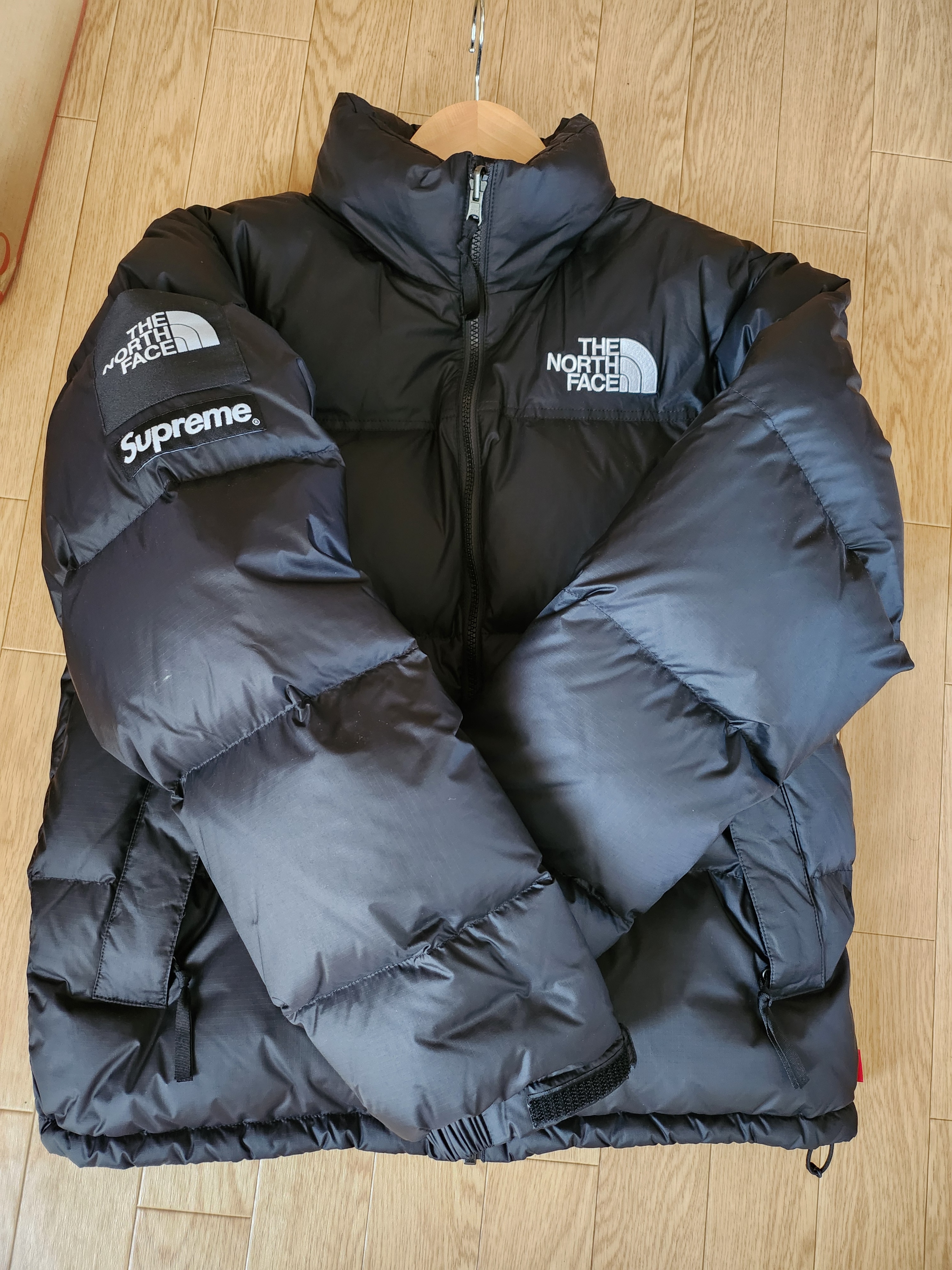 Supreme x The North Face Nuptse Jacket "Black"