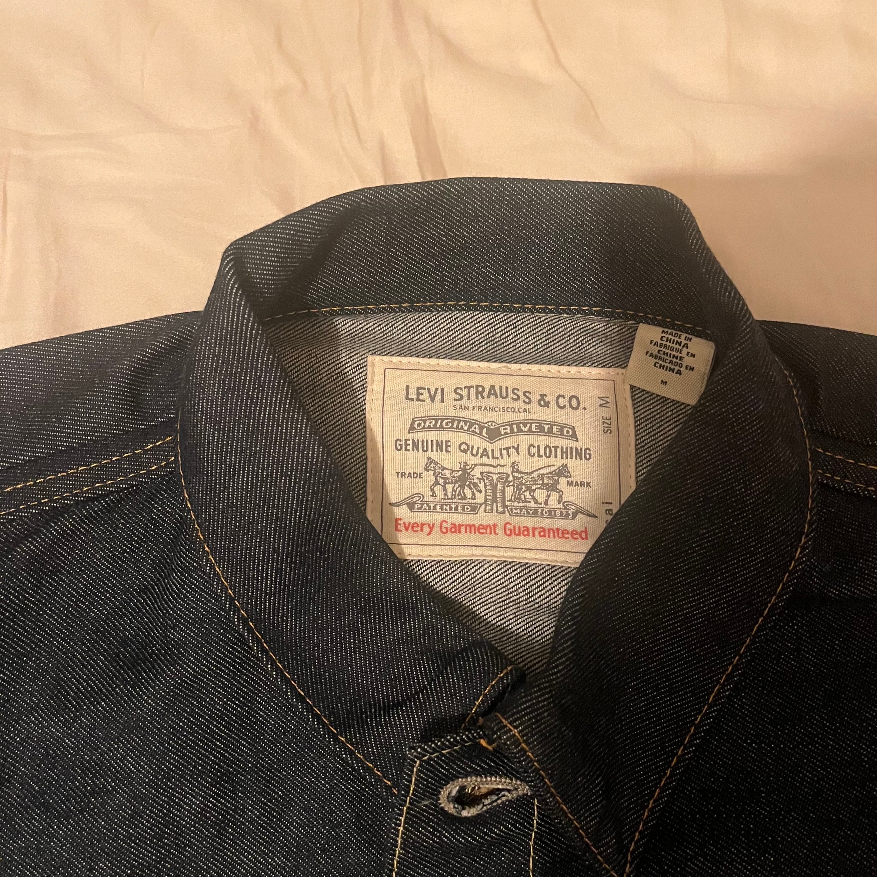 Levi's ブラック 毛皮・ファーコート