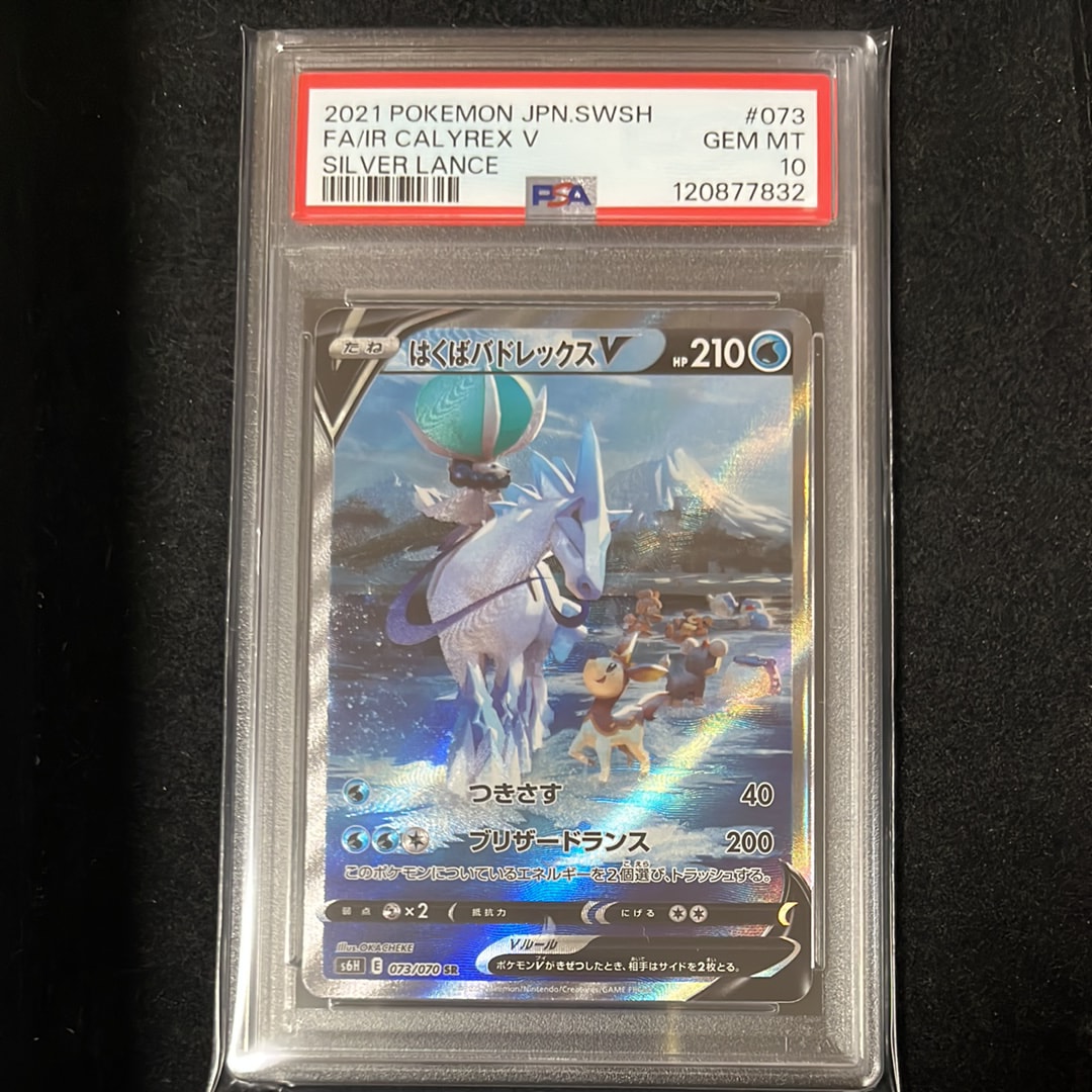 Ice Rider Calyrex V SR: SA[S6H 073/070](Expansion Pack"Silver Lance")