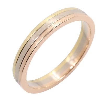 カルティエ CARTIER ヴァンドーム リング MM リング・指輪 ジュエリー K18(イエローゴールド) K18WG(ホワイトゴールド) K18PG(ピンクゴールド) レディース ゴールド系 / シルバー系 B4052252 【中古】