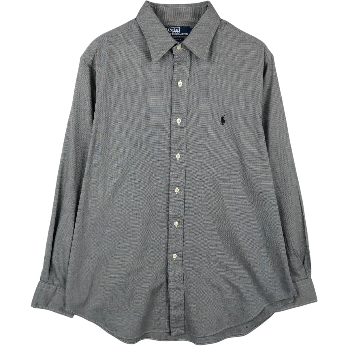 古着 ラルフローレン Ralph Lauren POLO by Ralph Lauren ANDREW 長袖 コットンシャツ メンズL相当/eaa669010