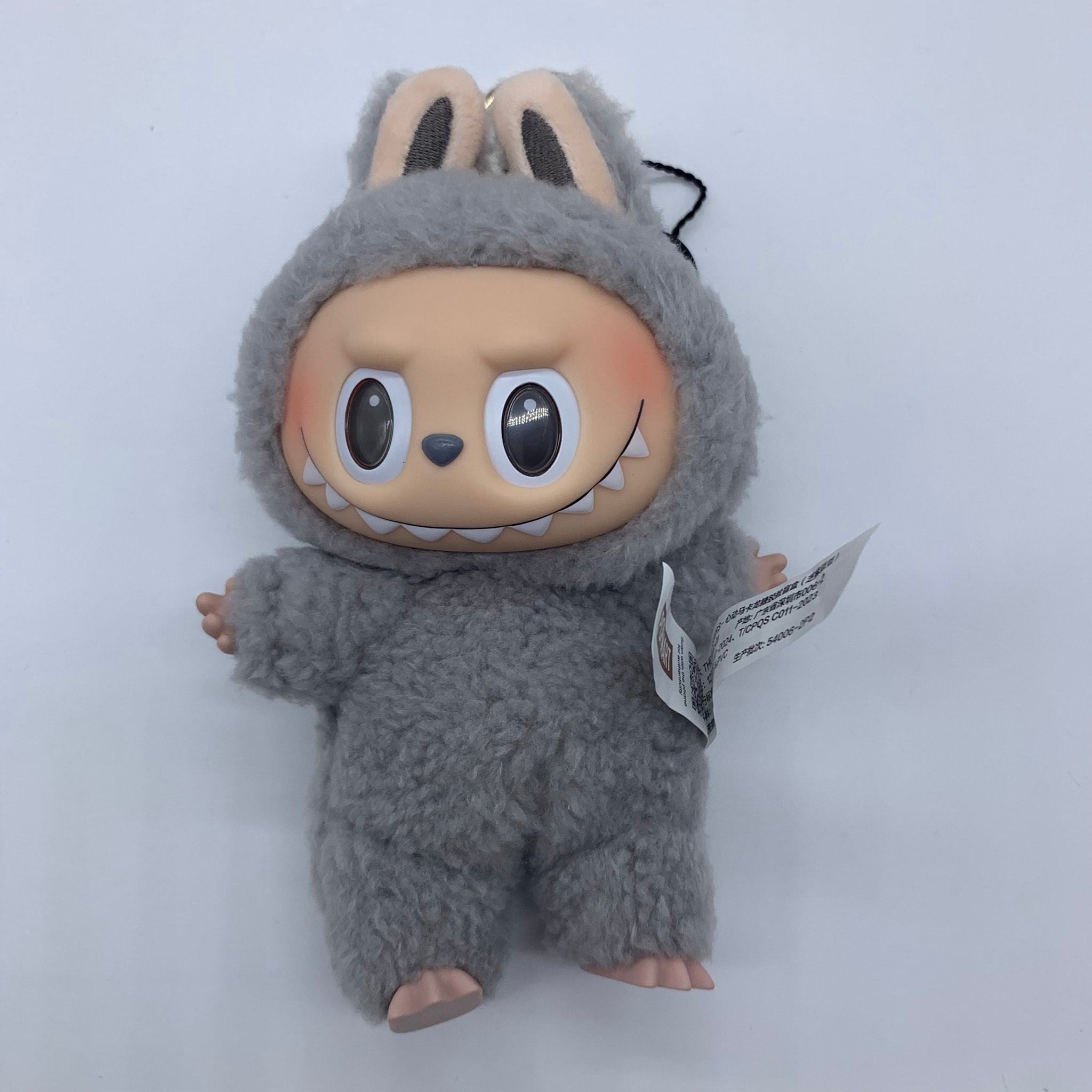 POP MART THE MONSTERS (LABUBU) Exciting Macaron Plush Series SESAME BEAN