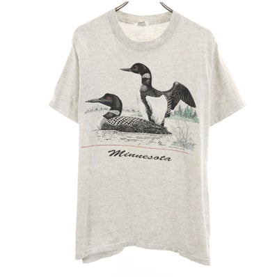 Lee リー 90s USA製 オールド 半袖 Tシャツ L グレー