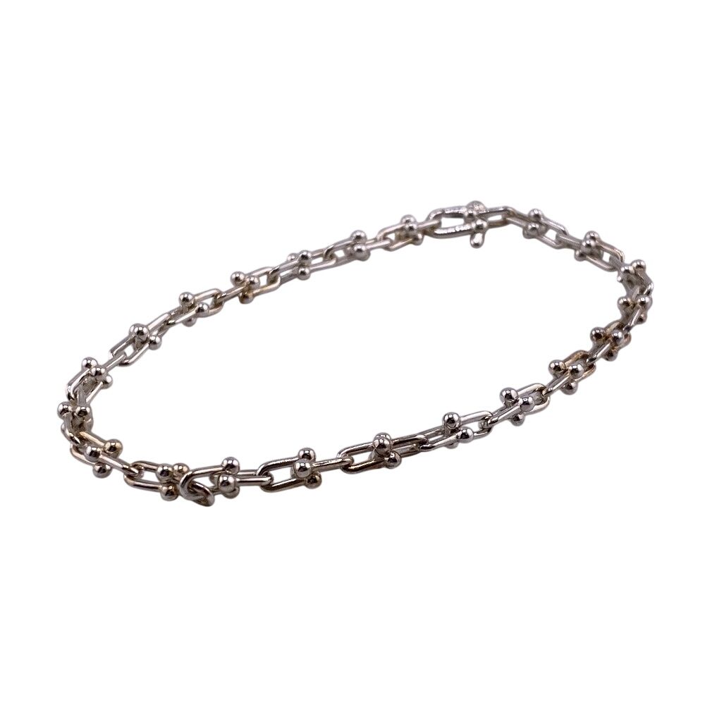 ティファニー TIFFANY&Co. ブレスレット ハードウェア マイクロリンク バングル 9466_0222 シルバー