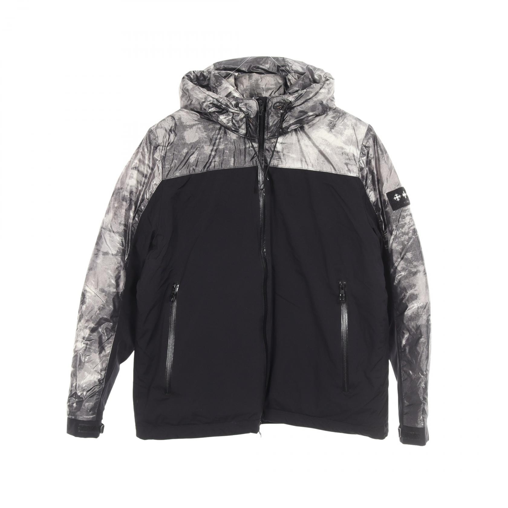 タトラス TATRAS CARETE ダウンジャケット 衣料品 アウター ナイロン メンズ ブラック系 / シルバー系 MTAT20A4705-D 【中古】