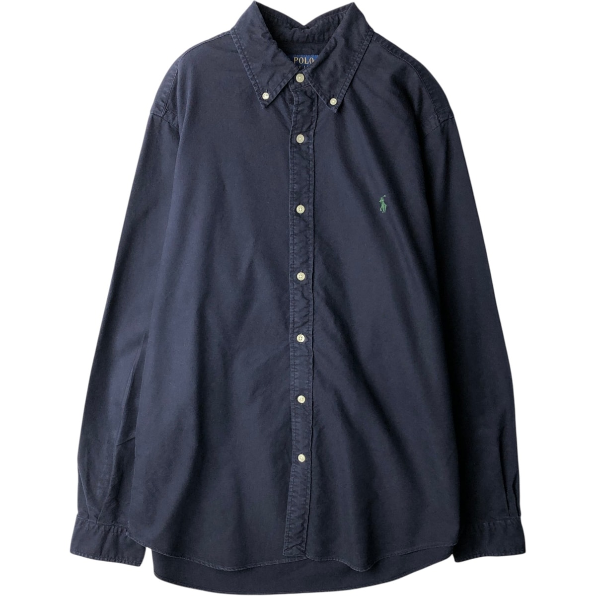 古着 ラルフローレン Ralph Lauren CLASSIC FIT 長袖 ボタンダウンシャツ メンズL相当/eaa634419