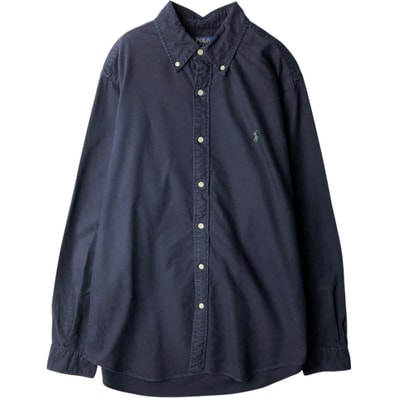 古着 ラルフローレン Ralph Lauren CLASSIC FIT 長袖 ボタンダウンシャツ メンズL相当/eaa634419